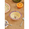 Melamine Vintage Bowl with Nathalie Lété Print - Bordeaux - Tableware - 2