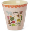 Melamine Cup with Wildlife Print - Pink - Medium - 8.4 oz - Tableware - 1 - thumbnail