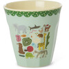 Melamine Cup with Wildlife Print - Mint - Medium - 8.4 oz - Tableware - 1 - thumbnail