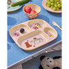 Melamine Baby Dinner Set in Gift Box - Wildlife Print - Pink - 4 pcs - Tableware - 2
