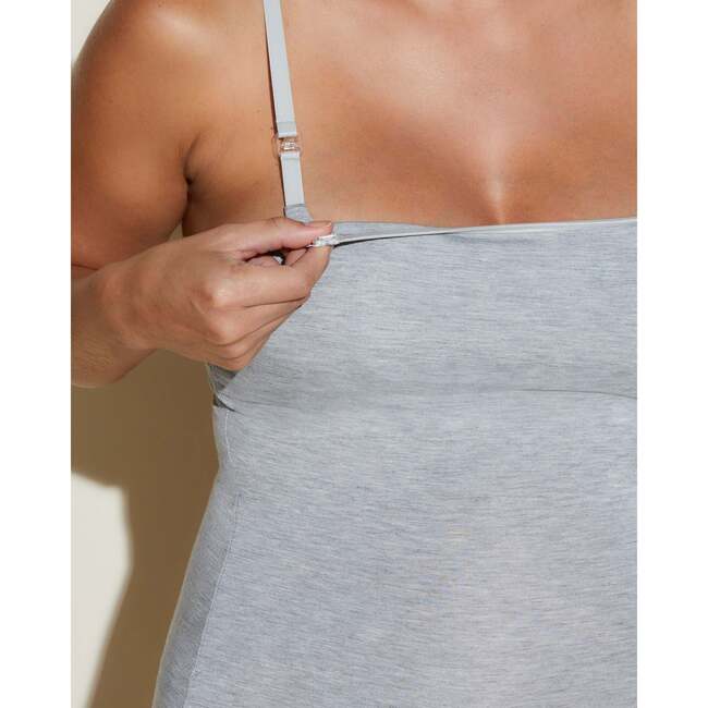 Maternity Nursing Camisole Heather Grey - Nursing Bra - 3