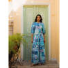 Mimi Skirt, Green & Blue Geo - Skirts - 1 - thumbnail