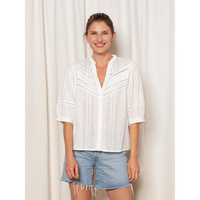 Hattie Top, White