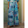 Mimi Skirt, Green & Blue Geo - Skirts - 2