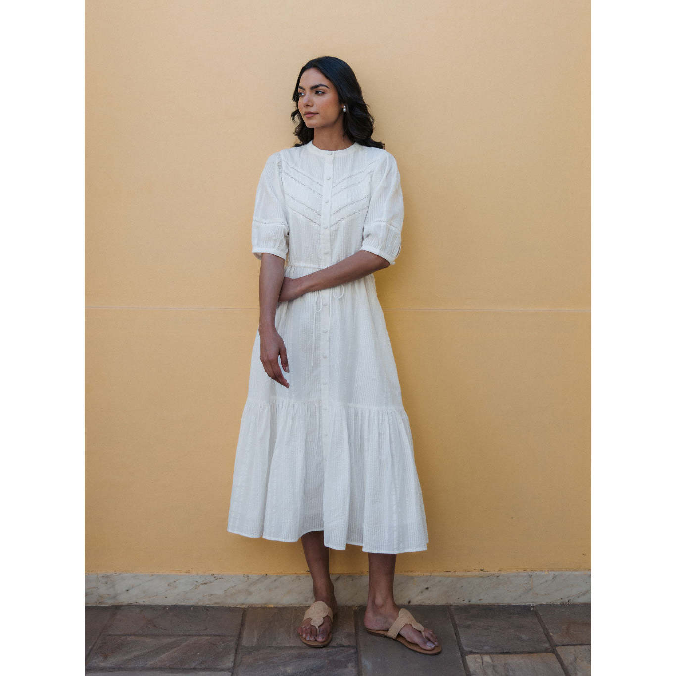 Holly Dress, White - Dresses - 1