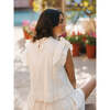 Sasha Top, White - Blouses - 3
