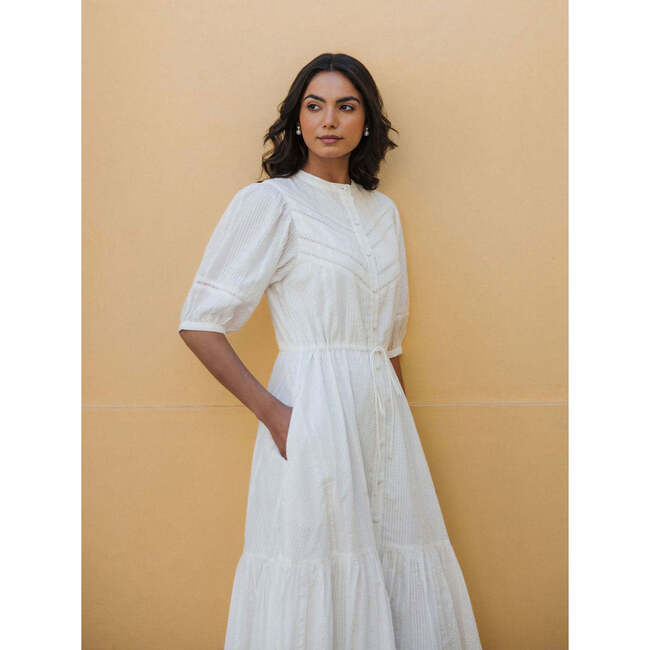 Holly Dress, White