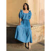 Jeannie Skirt, Blue Diamond Ditsy - Skirts - 3