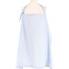 Women's Nursing Cover, Light Blue - Nursing Covers - 1 - thumbnail