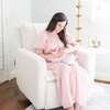 Women's Lounge Dress, Pink - Dresses - 2