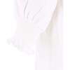 Women's Lounge Dress, Ivory - Dresses - 4