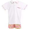 Mason Boy Polo Set, White - Mixed Apparel Set - 1 - thumbnail