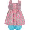 Isla Girl Set, Pink - Mixed Apparel Set - 1 - thumbnail