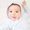 Knit Baby Bonnet, Light Blue - Hats - 3