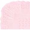 Knit Baby Blanket, Pink - Blankets - 3