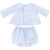 Baby's First Shirt & Bloomers, Light Blue - Mixed Apparel Set - 3