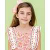 Goldie Big Girl Dress, Orange - Dresses - 6