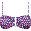 Women's Timor Two Piece Top, Cherry Rubik - Two Pieces - 1 - thumbnail