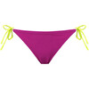 Women's Uluwatu Two Piece Panty, Fushia Terry - Two Pieces - 1 - thumbnail