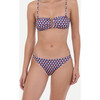 Women's Timor Two Piece Panty, Cherry Rubik - Two Pieces - 2
