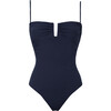 Women's Solor One Piece, Navy - One Pieces - 1 - thumbnail