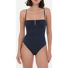 Women's Solor One Piece, Navy - One Pieces - 2