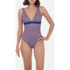 Women's Isaure One Piece, Cherry Rubik - One Pieces - 2