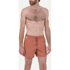 Men's Trawangan Swim Trunk, Terracotta - Swim Trunks - 2