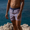 Men's Trawangan Swim Trunk, Pink Jaipur - Swim Trunks - 4
