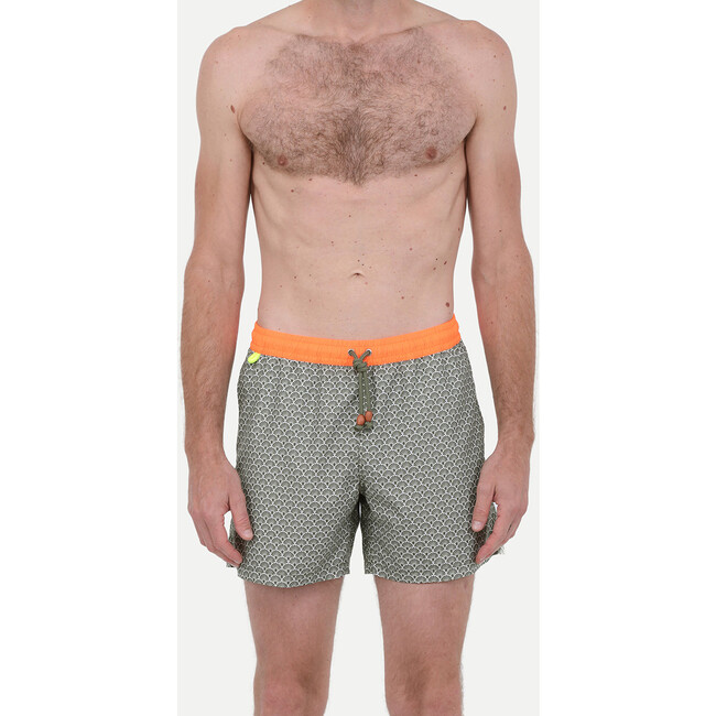 Men's Trawangan Swim Trunk, Khaki Nagoya - Swim Trunks - 2