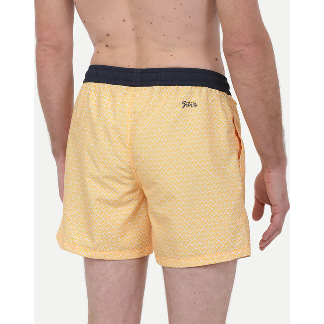 Men's Trawangan Swim Trunk, Lemon Nagoya - Swim Trunks - 3