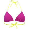 Women's Uluwatu Two Piece Top, Fushia Terry - Two Pieces - 1 - thumbnail