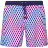 Men's Trawangan Swim Trunk, Candy Rubik - Swim Trunks - 1 - thumbnail
