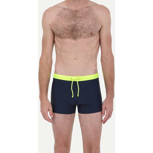 Men's Sulaewesi Swim Trunks, Sunny Navy - Swim Trunks - 2
