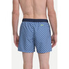 Men's Trawangan Swim Trunk, Blue Jaipur - Swim Trunks - 3