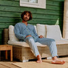 Men's Pajama, Blue Kyoto - Pajamas - 3