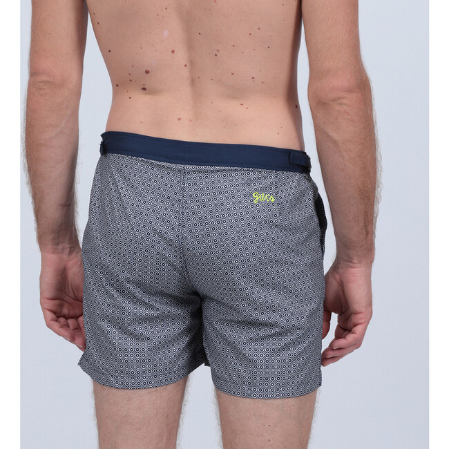 Men's Air Swim Trunk, Navy Azulejos - Swim Trunks - 3