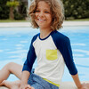 Kids Long Sleeves Rash Guard, Happy Holidays - Rash Guards - 2