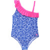 Girls Flores One Piece, Navy Maupiti - One Pieces - 1 - thumbnail