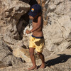 Boys Meno Swim Trunk, Lemon Nagoya - Swim Trunks - 2