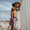 Boys Meno Swim Trunk, Pink Jaipur - Swim Trunks - 3
