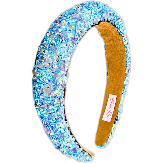 Thick Sparkly Headband, Blue