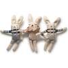 Knitted Bunnies - Blush Ruffle - Keepsakes & Mementos - 1 - thumbnail