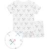 The Organic Short Sleeve Pajama Set, Lacrosse - Pajamas - 1 - thumbnail