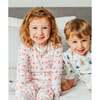 The Organic Long Sleeve Pajama Set, Flamingos - Pajamas - 2
