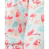 The Organic Long Sleeve Pajama Set, Flamingos - Pajamas - 4