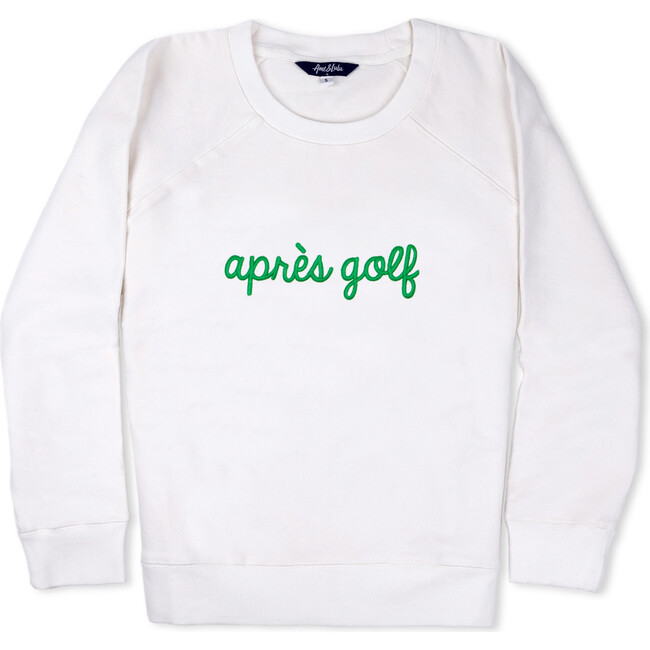 Women's Love All Sweatshirt, Light Blue Tennis Patches