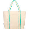 Nantucket Beach Tote, Teal - Bags - 1 - thumbnail
