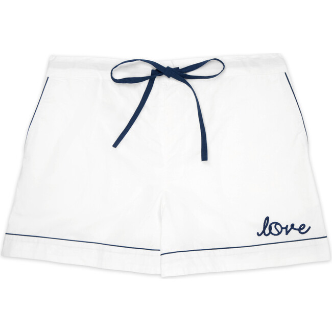 Women's Short Pajama Set, Love Stitched - Pajamas - 4