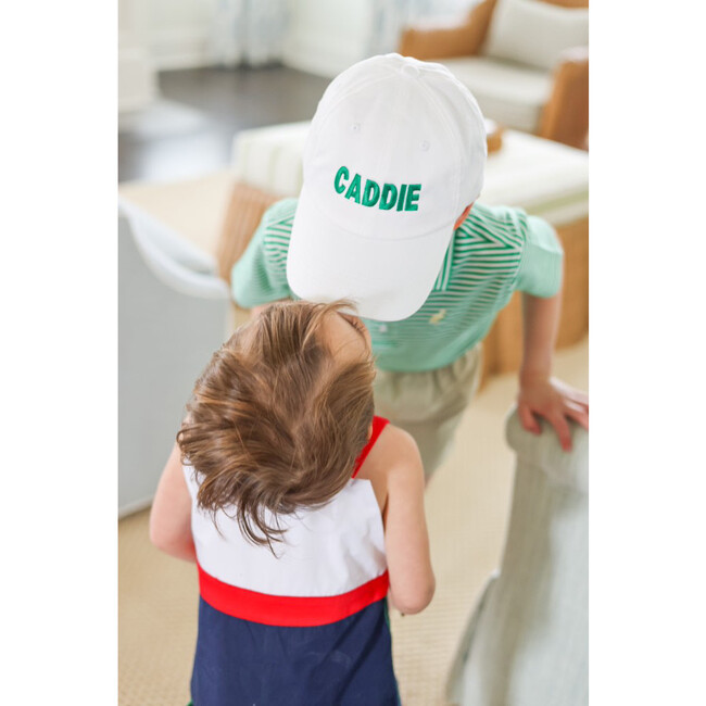 CADDIE Golf Baseball Hat, White - Hats - 4